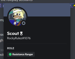 Scout's Discord profile