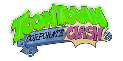 The Corporate Clash logo during Halloween 2023