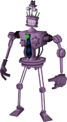 Render of a buff executive Sellbot Skelecog