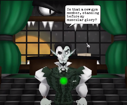 Count Erfit in the opening cutscene of his fight