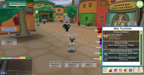 Development screenshot of the new HUD