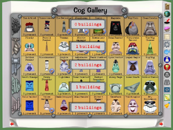 The old Cog Gallery's Cog Building tracker