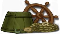 BB Ship Wheel Prop