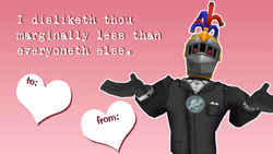 A Valentoon's Day card from the Gatekeeper