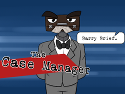 The Case Manager in the comic "Hired Help"