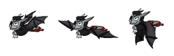 Count Erclaim's bat form, which appears in Jungles Vines