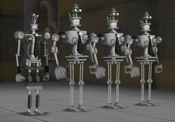 A full set of Skelecogs