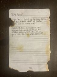 Candie's Letter