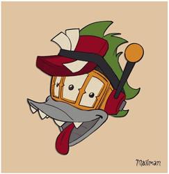 Artwork of the Duck Shuffler by Mailman