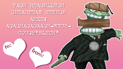 A Valentoon's Day card from the Treekiller