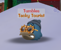 Tumbles during the Toonsmas 2021 event