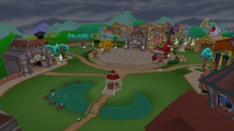 Toontown Central during the event