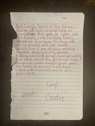 Corgi's Letter