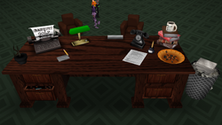 The C.E.O.'s desk