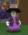 Elphabat as she appears in Ye Olde Toontowne