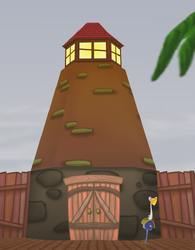 The Lighthouse's appearance prior to v1.2.9