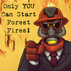 Firestarter poster seen in the building Cut to the Chase! Logging Co.