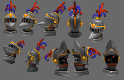 A reference image of the Gatekeeper's model, created by Clash Crew Member Mailman