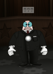 A Flunky during High Roller's Cog Shuffle minigame