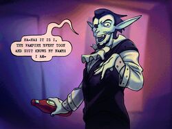 Count Erclaim in the comic "Halloween Hater"