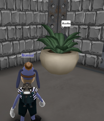 Bubby simply "rustling" if the Toon has not acquired the ability to talk to plants